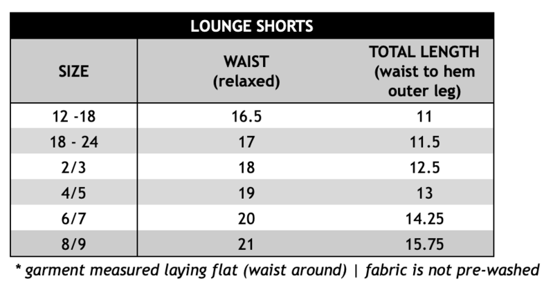 Haven Kids - Ribbed Lounge Shorts