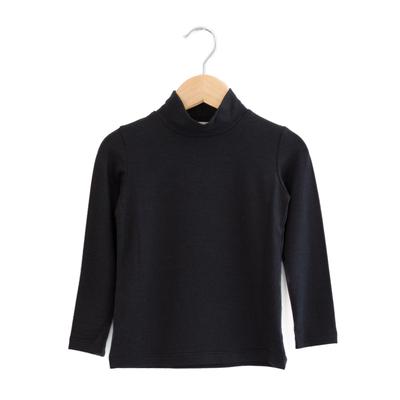 Made with a buttery soft bamboo jersey, this turtleneck has a nice relaxed fit ideal for kids. Perfectly gender neutral.